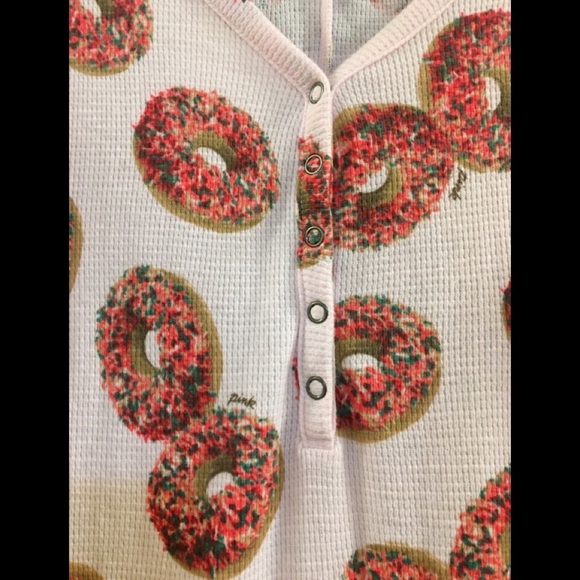 Victoria's Secret PINK Donut Onesie Pajamas ? - Picture 11 of 16